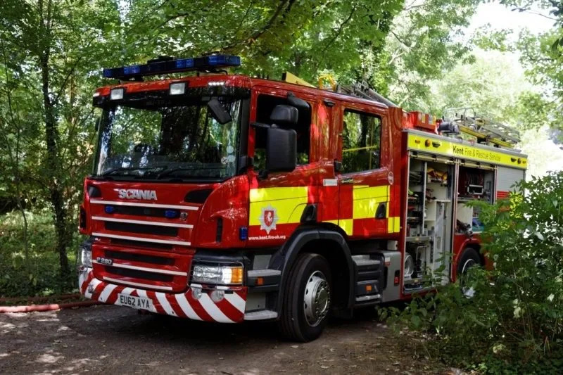 Blaze Tears Through Canterbury Home: Village Plunged Into Darkness as Firefighters Battle Fierce Flames