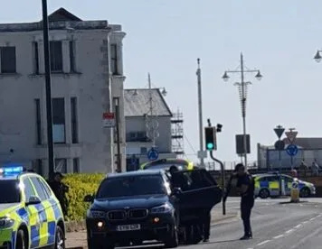 A man has been arrested after an eight hour stand-off with police in Bognor Regis