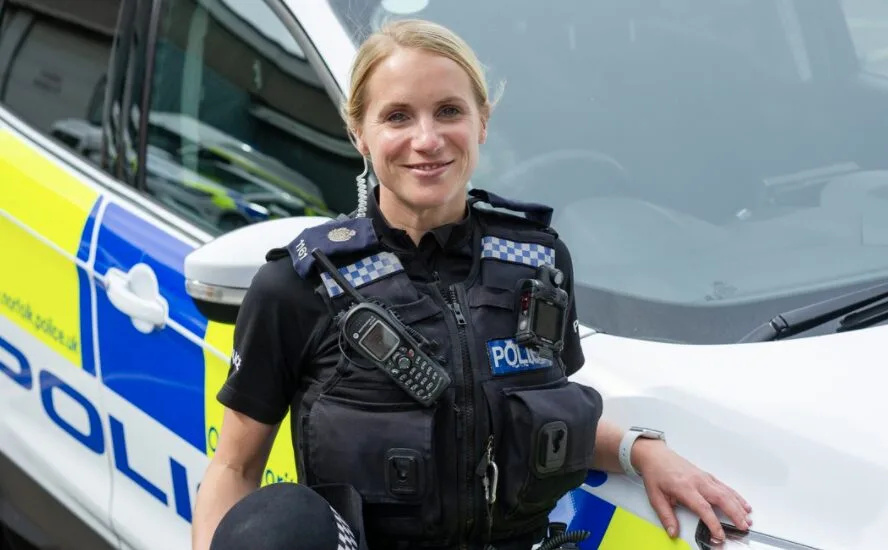 Norfolk PCs Swann and Symonds Nominated for National Bravery Award After High-Stakes Armed Arrest