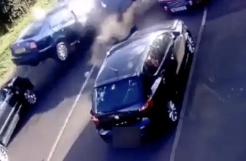 Speeding Dad Joseph Henderson Crashes Head-On in Gateshead, Ditches Car & Flees Scene