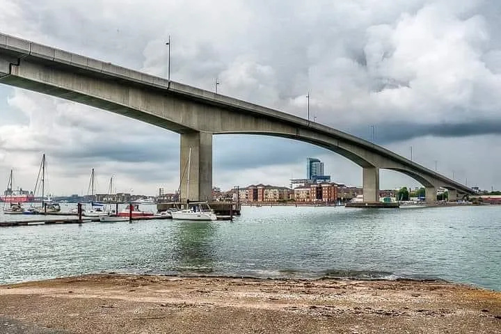 Officers are investigating the death of a man following a call to the Itchen Bridge in Southampton