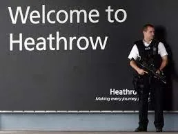 Counter terrorism detectives have arrested a man at an airport in London in a pre-planned operation