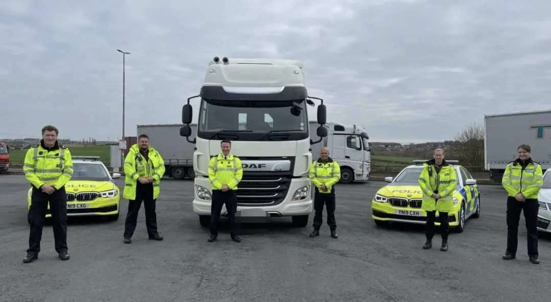 South Yorkshire Police’s Undercover Lorry Sting Catches HGV Drivers Breaking the Law in Massive Crackdown