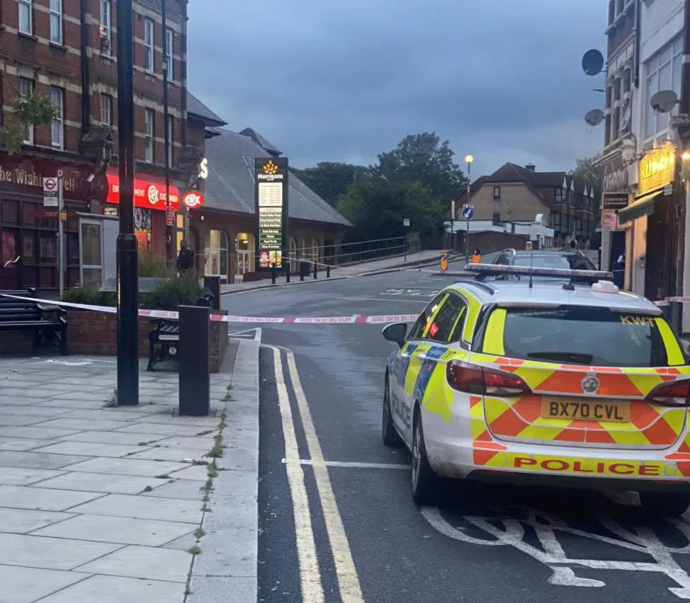 No suspect or Victim found after  shots fired near Palmers Green Station
