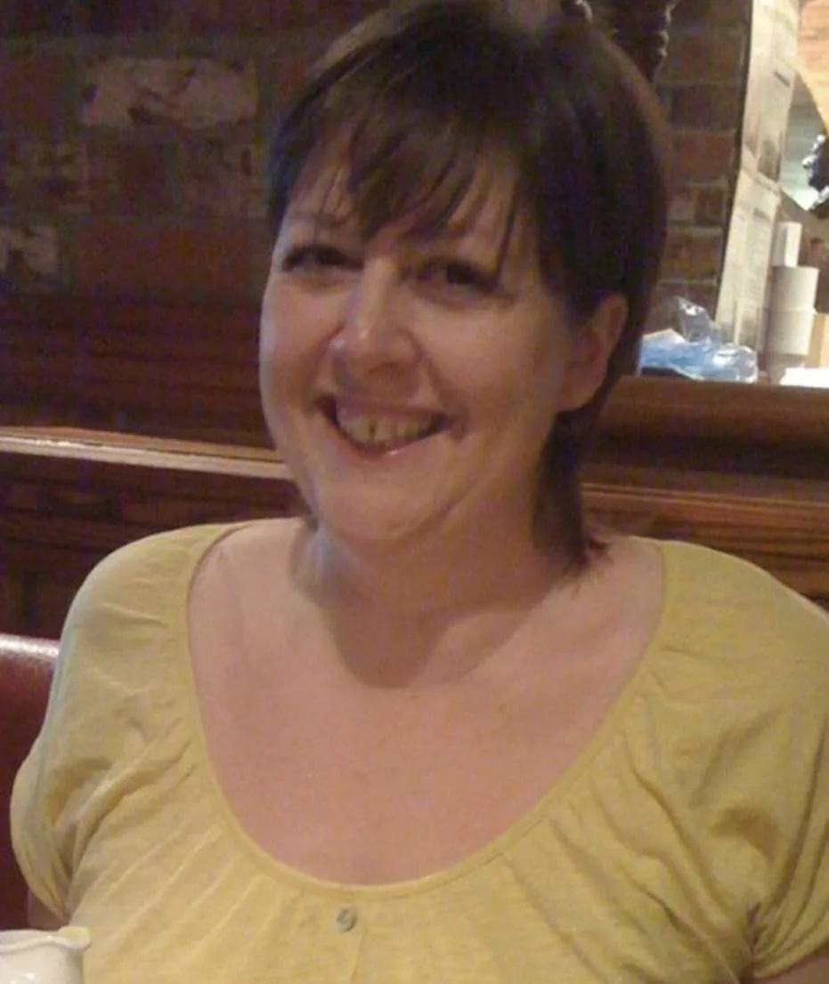 Pictured is Emma Croydon An emergency worker was sacked after she was caught ‘having sex’ with a colleague in a the back of an ambulance