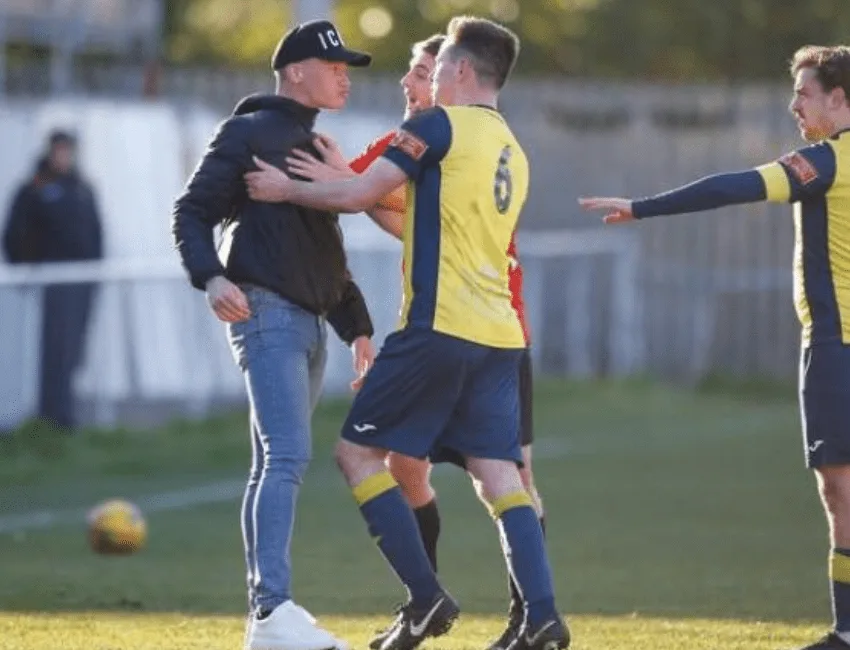 Fareham Fan Storms Pitch in Wessex League Clash, Quickly Ejected to Avoid FA Sanctions
