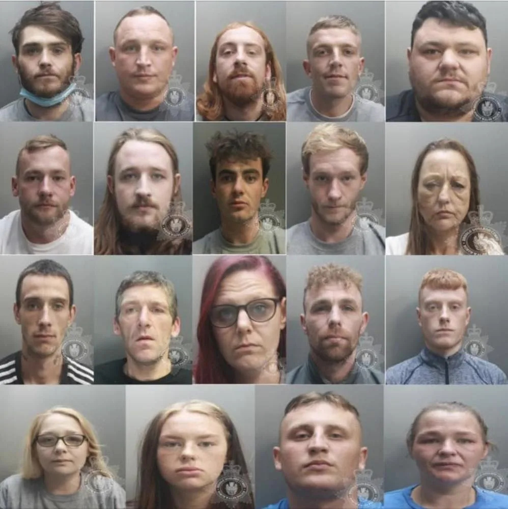 Wrexham Drug Gang Locked Up for 133 Years After £745k Crack and Heroin Bust