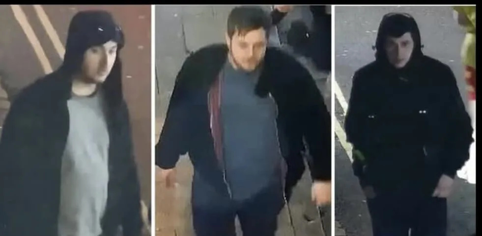 Hampshire Police Release Photos of Three Men Wanted Over Brutal Southampton Bottle Attack