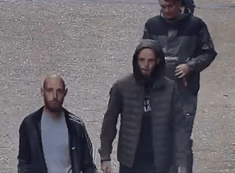 Officers looking into an assault in New Ash Green have released CCTV images of three people they want to speak with