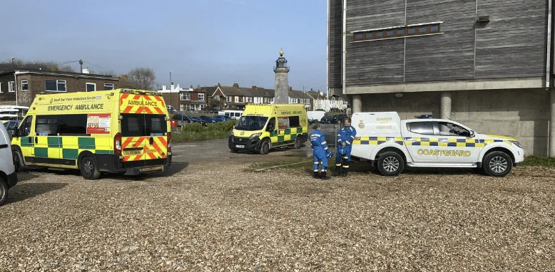 Coastguard Springs into Action to Rescue Woman’s Broken Ankle on Shoreham Rocks