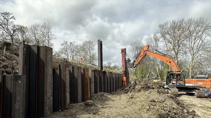 Redhill to Tonbridge Line Roars Back After Emergency Edenbridge Landslip Repair Completed