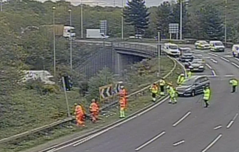 Motorcyclist Killed on M25 Near West Thurrock After Police Chase Sparks Fatal Crash