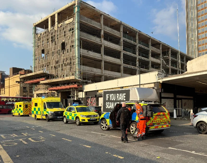Teen Seriously Injured in Croydon Moped Crash on St George’s Way – No Stabbing Involved