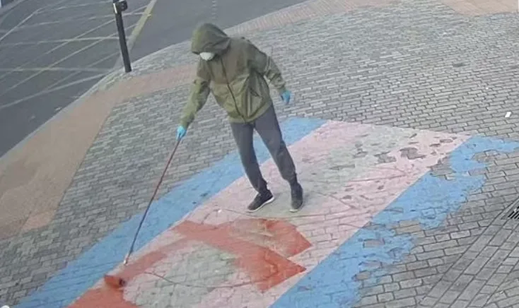 Police Hunt Vandal After Pride Flags Targeted Twice in Forest Gate with Red Paint