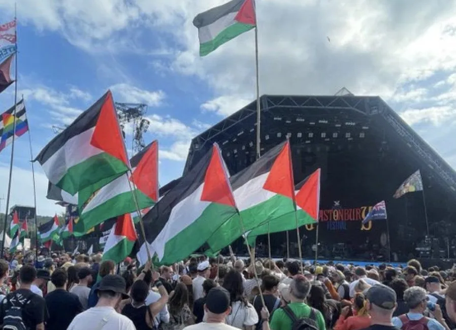 Glastonbury Under Fire for Selling Palestinian Flags and Offensive Merch Months After Israel Nova Tragedy
