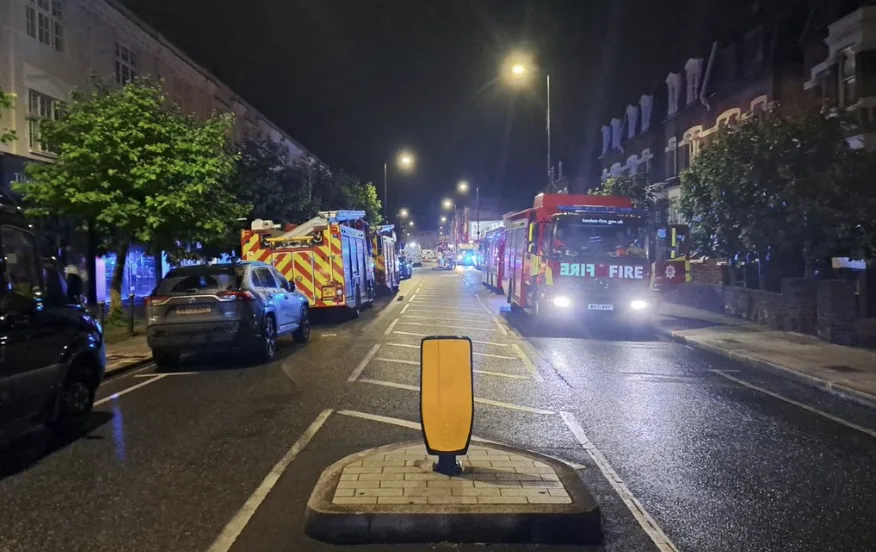 Massive Chemical Emergency in Fulham: Dozens of Firefighters Battle Blaze at Landridge Road Flats as Man Hospitalised