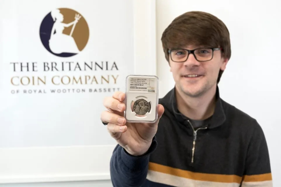 Rare 1990 Gibraltar 50p ‘Mule’ Coin Fetches £4,500 – Experts Warn Check Your Change Now!