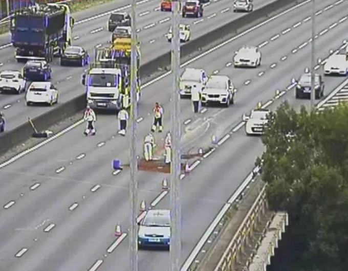 Massive M25 Crash Causes 7-Mile Tailback and 90-Minute Delays After Early Morning Lorry-Van Collision
