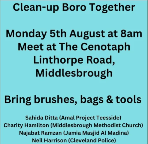 Middlesbrough Unites for Massive ‘Clean Up Boro Together’ Community Drive