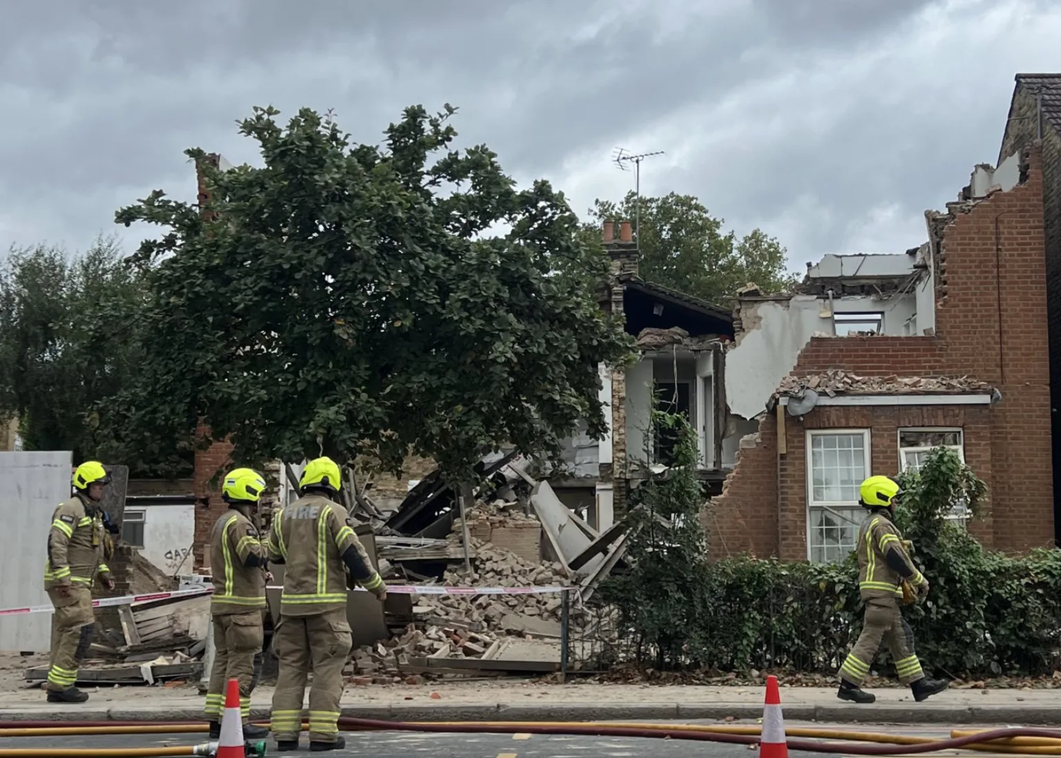 Two Richmond Houses Collapse in Renovation Horror – Gas Leak Fears Spark Full Investigation
