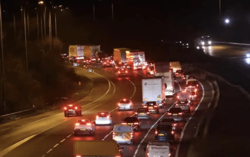 M2 Eastbound Shut in Kent After Police Incident, Drivers Face Major Delays