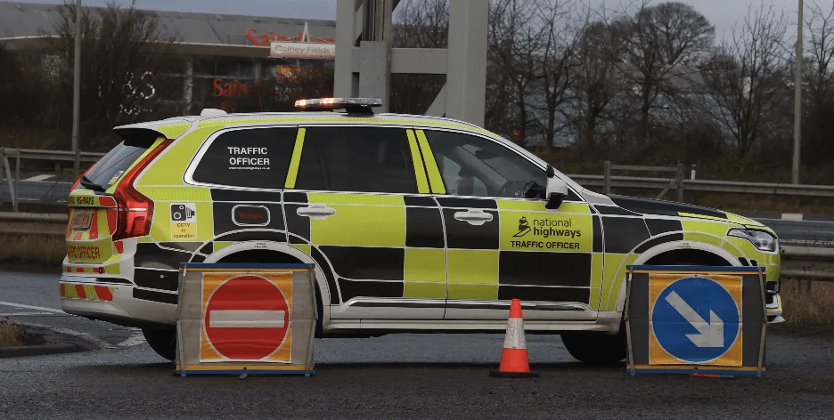 M25 Chaos as Pedestrian Sparks Major Traffic Jam Near North London