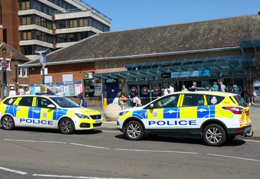 Sword Scare at Bromley South Train Station Ends Calmly as Man Detained with Plastic Replica