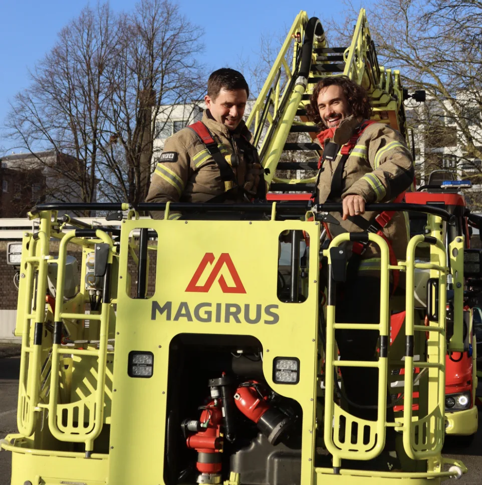 Joe Wicks Teams Up with London Firefighters for Valentine’s Day Fitness and Mental Health Boost