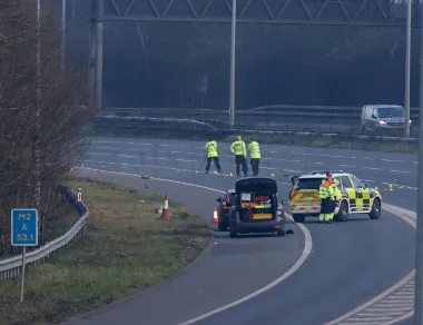 McLaren Hits Yamaha on M2, Biker Killed – Driver Arrested After Hit-and-Run