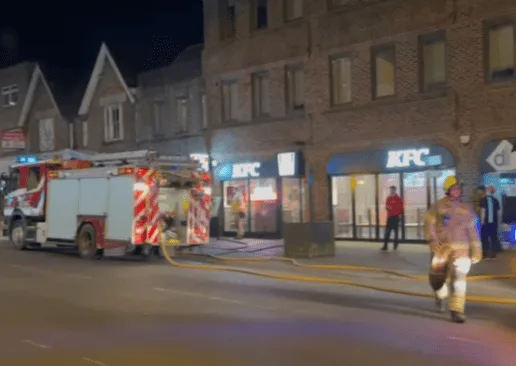 Man Held Over Haywards Heath KFC Blaze Linked to Earlier Arson Attacks