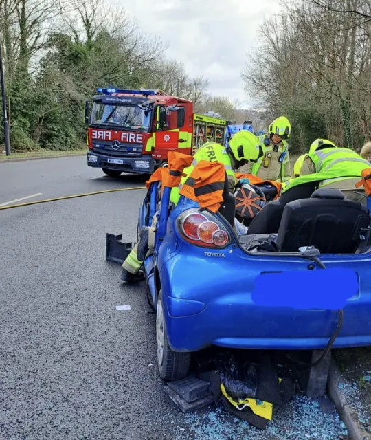 Heroic Fire Crews from Orpington, Bromley & Battersea Save Life in Dramatic Rescue Operation