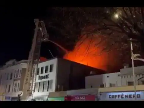 Massive Fire Rips Through NME Nightclub in Eastbourne – No Injuries Reported