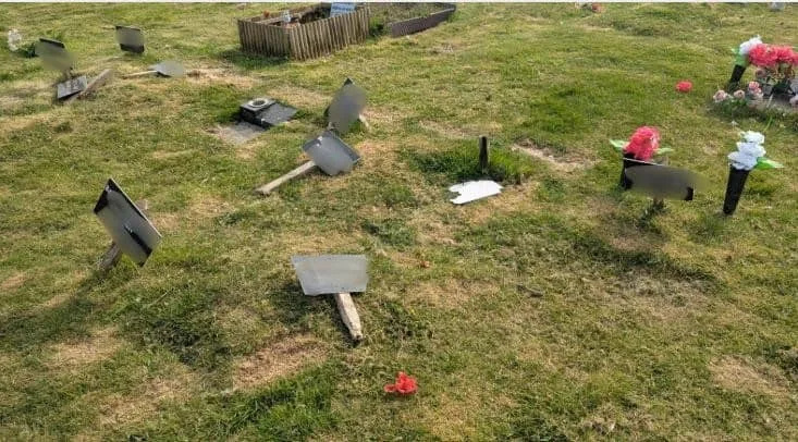 Hertfordshire Horror: Vandals Smash 85 Muslim Child Grave Plaques at Carpenders Park Cemetery