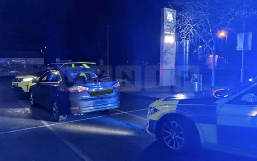 Leeds Trio Nabbed Uninsured Cruising at Derbyshire Truck Stops – Vehicle Seized, Fines Imminent