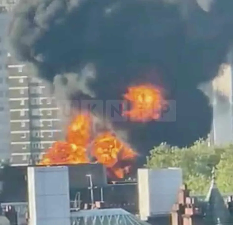 Massive Maida Vale Substation Blaze Sends Black Smoke Over Central London – Residents Evacuated