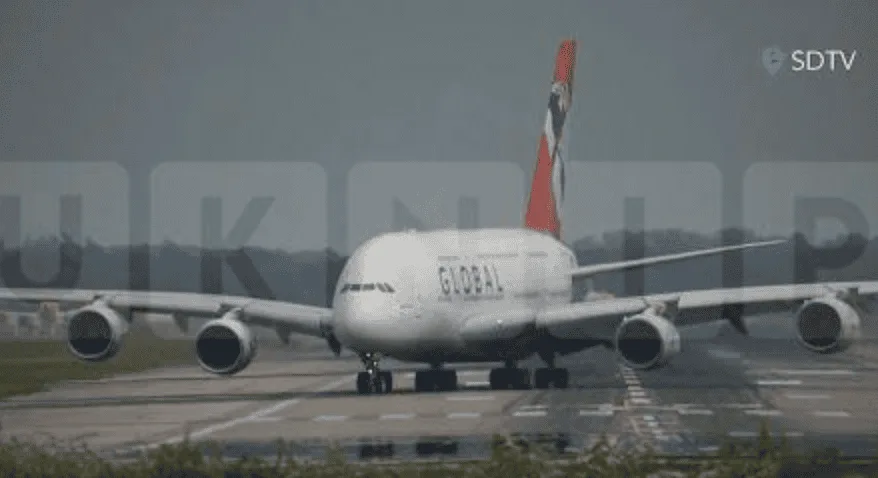 Airbus A380 Touches Down at Gatwick in Historic First for Global Airlines
