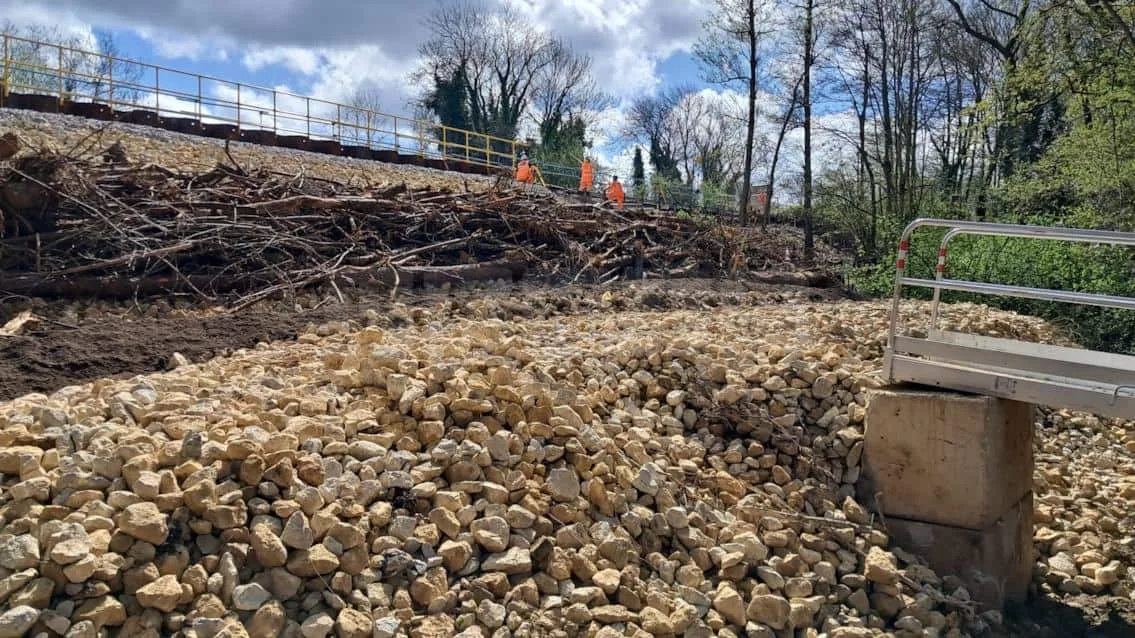 Network Rail Saves Brighton Main Line After Gatwick Landslip with Emergency Repairs