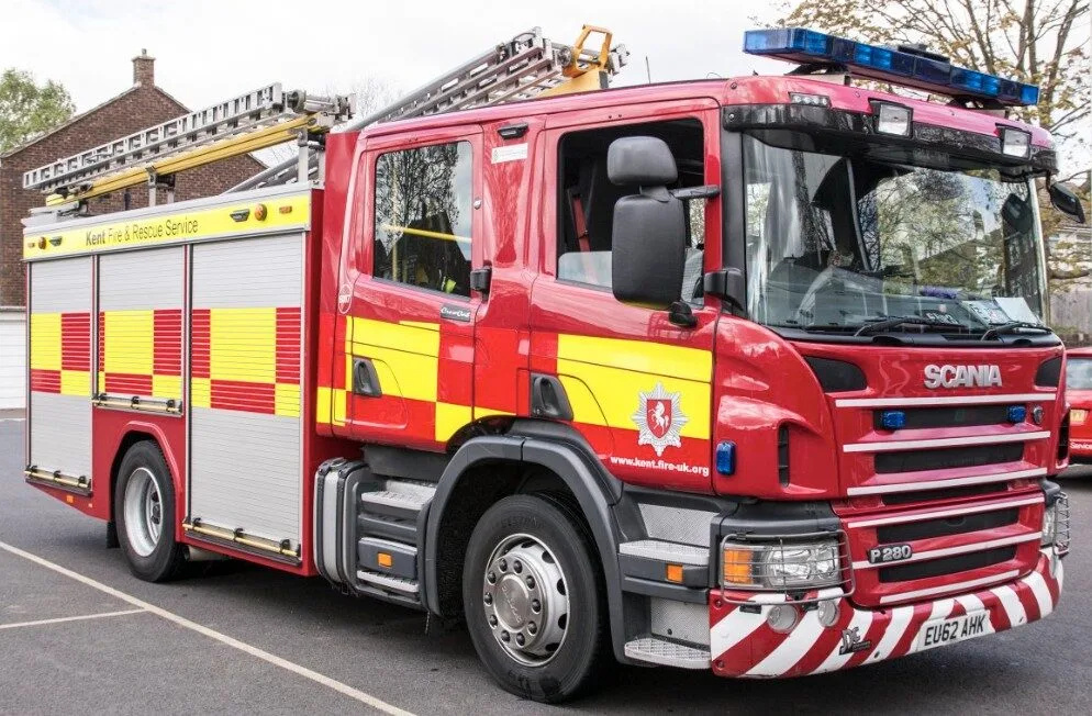 Kitchen Blaze Sparks Panic in Northfleet