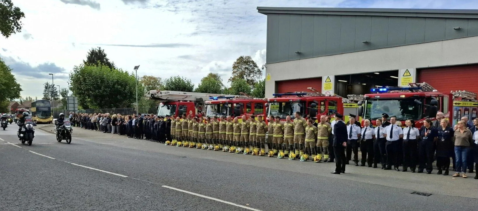 Fire Service Mourns Beloved Chief Gavin Tomlinson