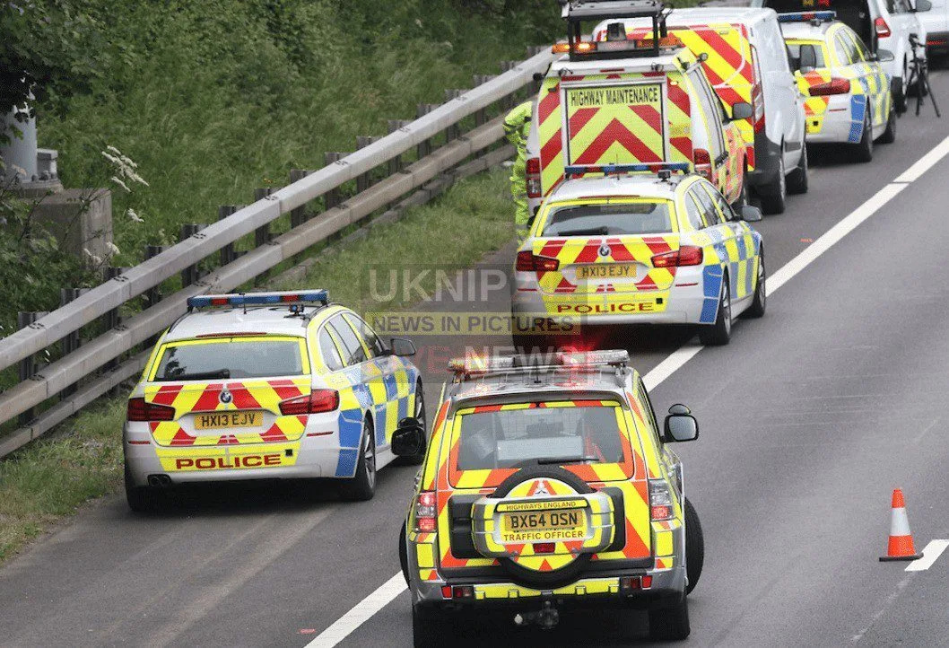Multi-Car Crash Blocks M3 Near Winchester – No Injuries Reported
