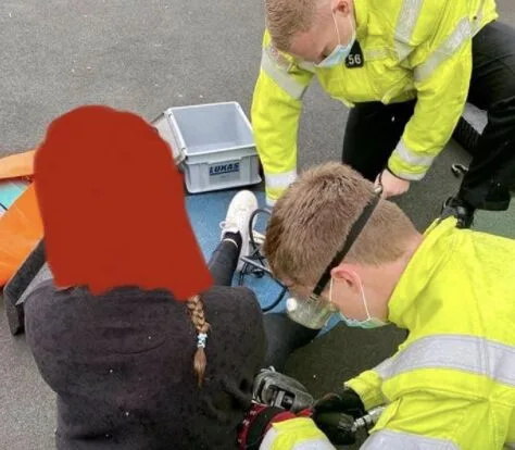 Teen Trapped in Child’s Swing Filming TikTok Stunt Sparks Firefighter Fury in Southampton