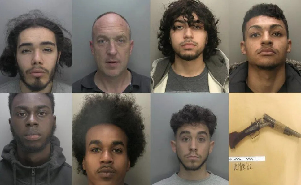 Eight Jailed for 36 Years Over Basingstoke’s ‘G-Man Line’ Class A Drugs and Armed Gang Crime