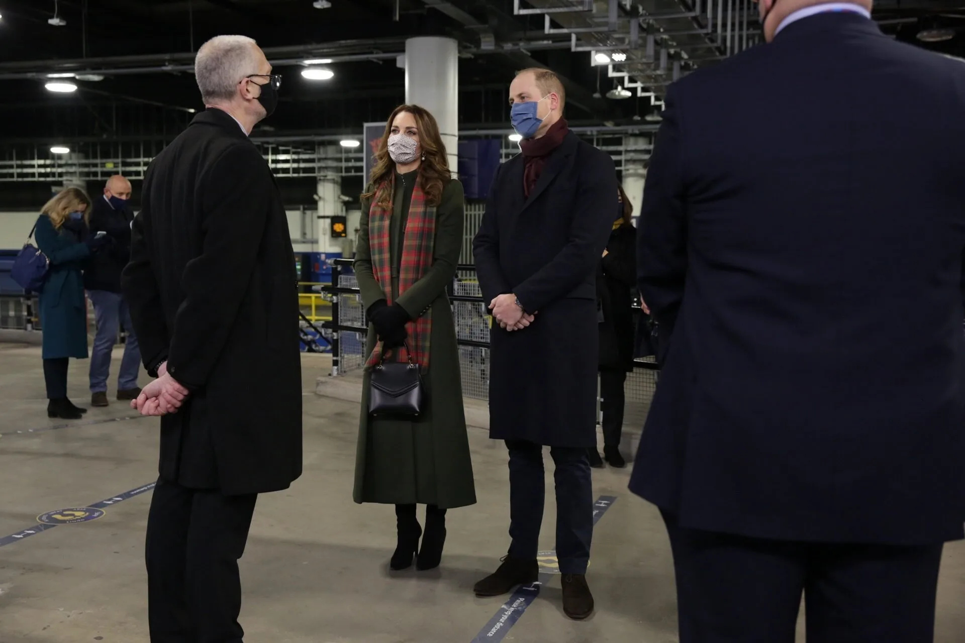 William and Kate Honor Frontline Transport Workers in Rare Royal Train Tour at Euston Station