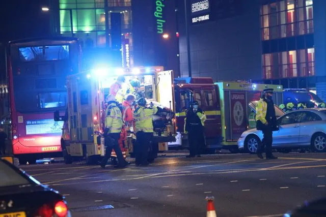 Two Injured, One Airlifted After Serious Bus-Car Crash Blocks A40 Near Acton