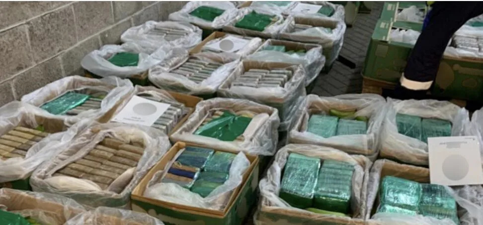 £184 Million Cocaine Haul Seized in North London as 10 Men Arrested in Major Sting
