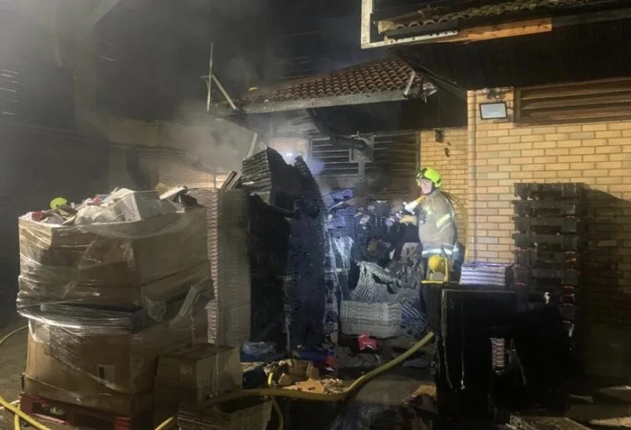 Generator Sparks Pallet Blaze at Beckton Asda – Roof Damaged, No Injuries