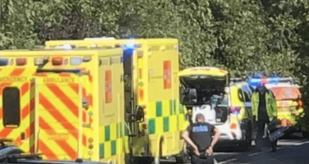 A man has died after an incident on the Herne Bay Bullockstone Bridge