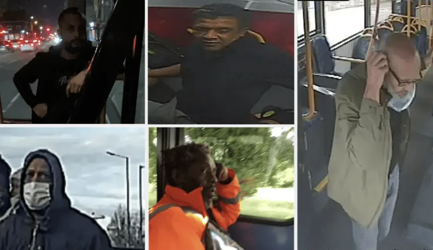 Police manhunt for sex attacker across the London bus network