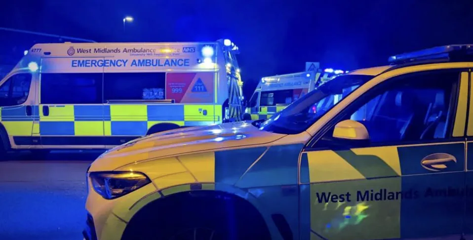 Pedestrian in Life-Threatening Condition After West Midlands Smash