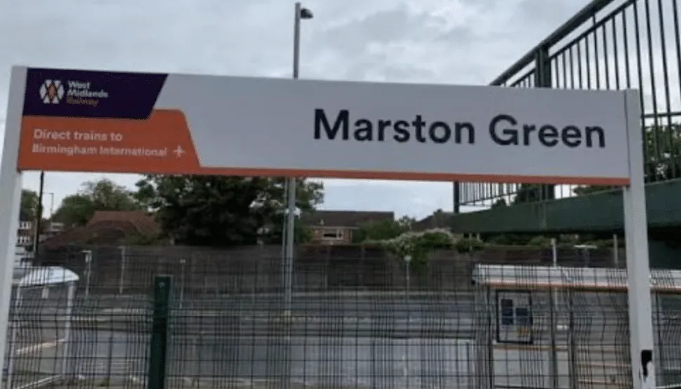Pedestrian Killed on Railway Line Near Marston Green Station – Train Delays Cleared